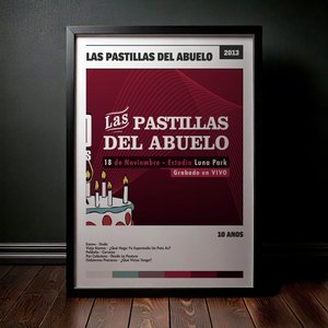 Cuadro Las Pastillas del Abuelo - 10 Años