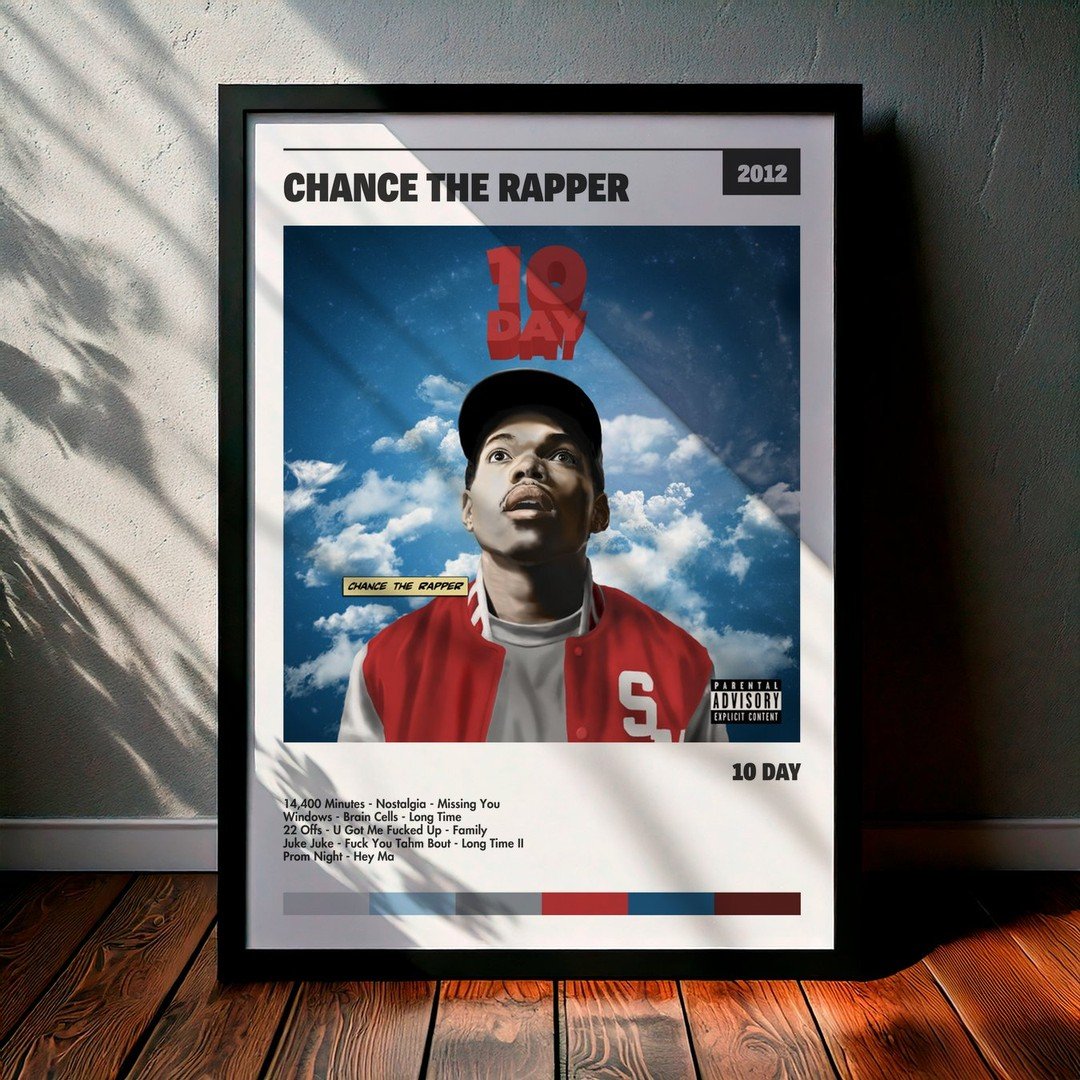 Cuadro Chance the Rapper - 10 Day