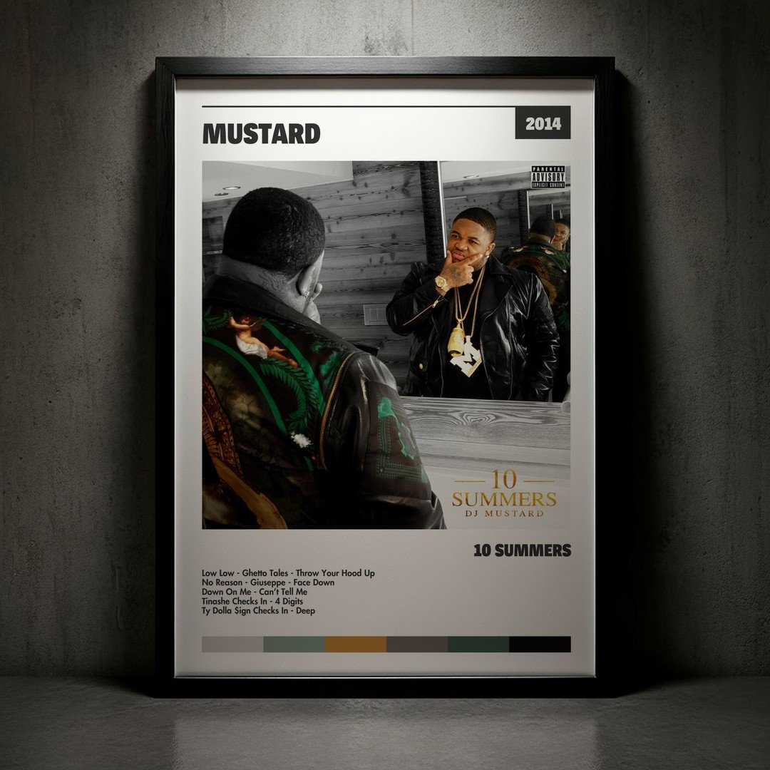 Cuadro Mustard - 10 Summers