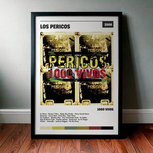 Cuadro Los Pericos - 1000 Vivos