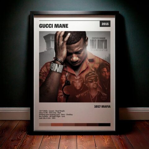 Cuadro Gucci Mane - 1017 Mafia