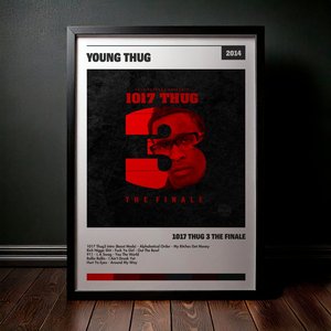 Cuadro Young Thug - 1017 Thug 3 The Finale