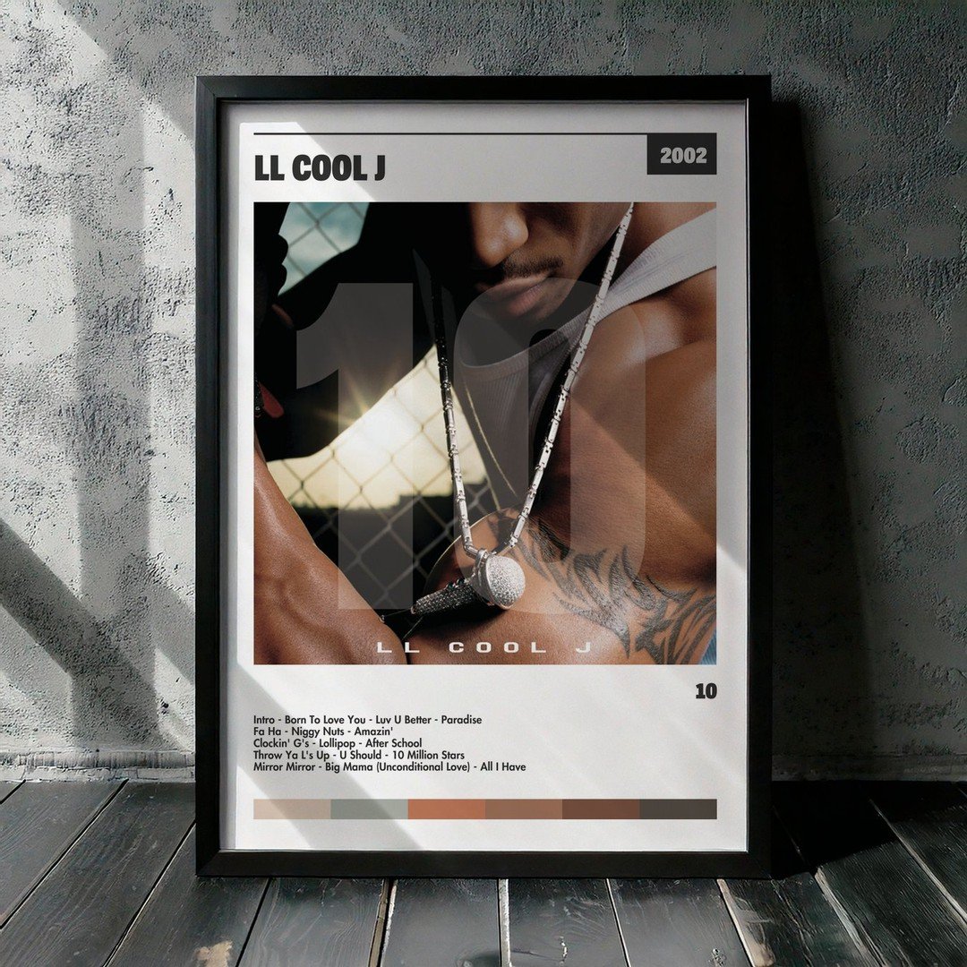 Cuadro LL COOL J - 10