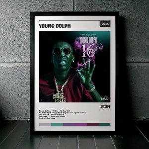 Cuadro Young Dolph - 16 Zips