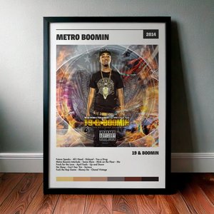 Cuadro Metro Boomin - 19 & Boomin