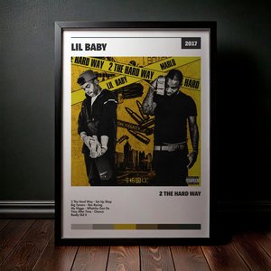 Cuadro Lil Baby - 2 The Hard Way