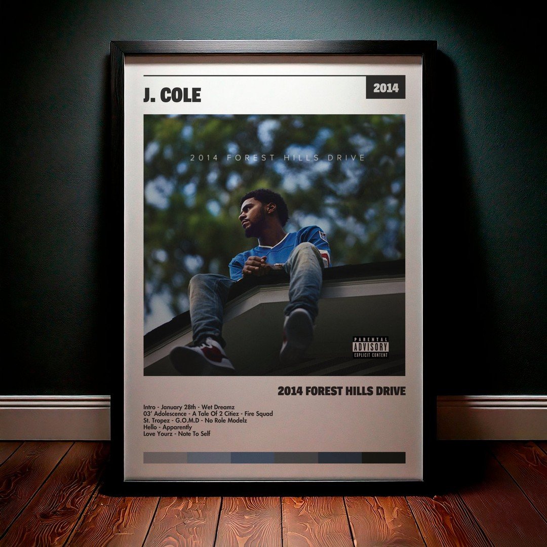 Cuadro J. Cole - 2014 Forest Hills Drive