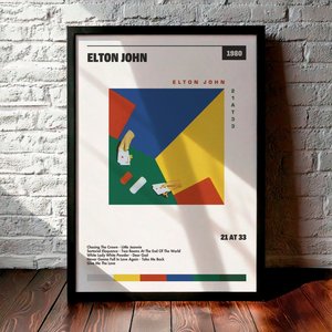 Cuadro Elton John - 21 At 33