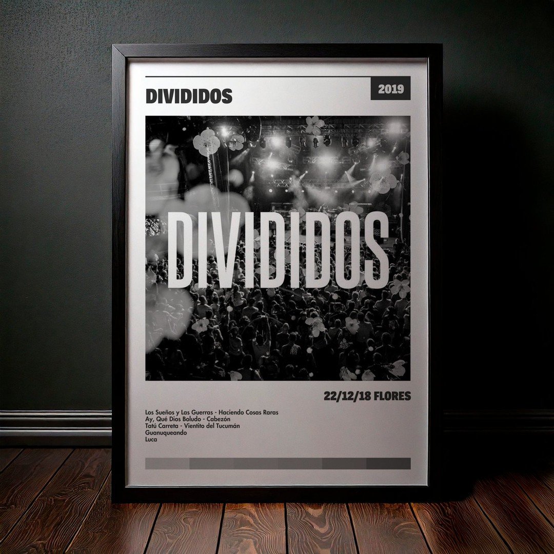 Cuadro Divididos - 22/12/18 Flores