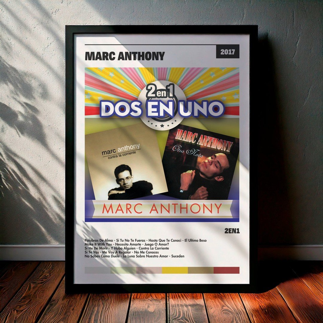 Cuadro Marc Anthony - 2En1