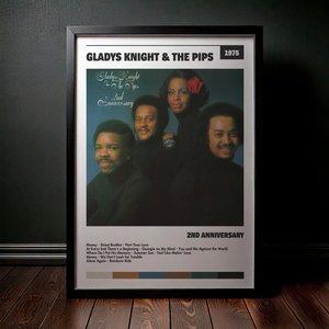 Cuadro Gladys Knight & The Pips - 2nd Anniversary