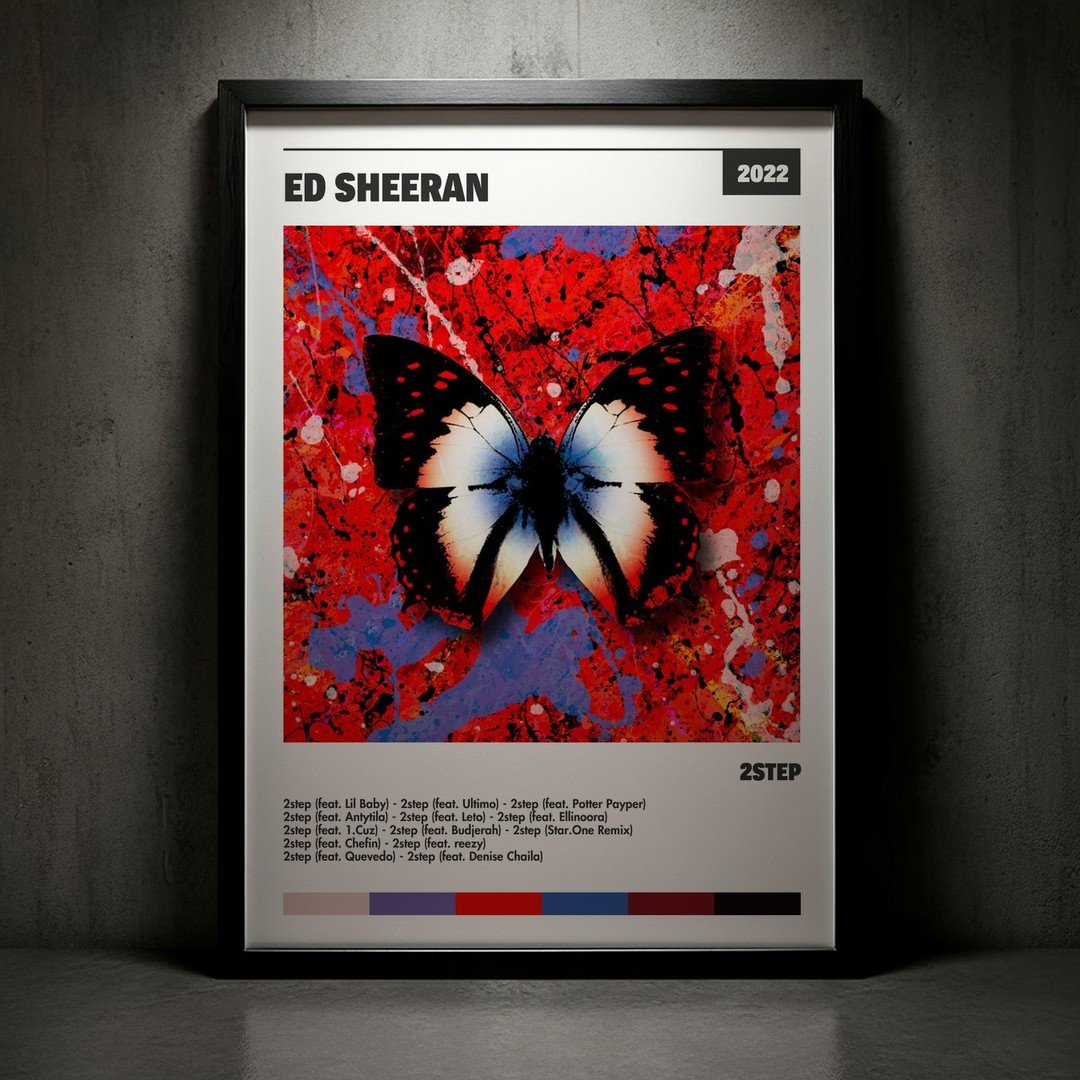 Cuadro Ed Sheeran - 2step