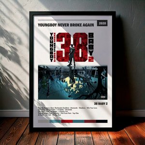 Cuadro YoungBoy Never Broke Again - 38 Baby 2