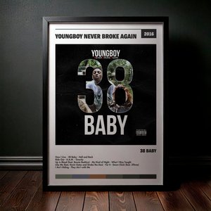 Cuadro YoungBoy Never Broke Again - 38 Baby