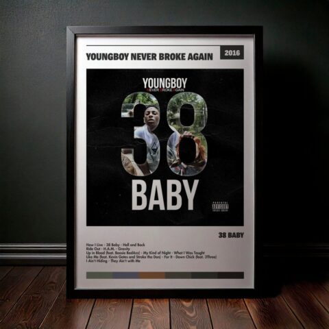 Cuadro YoungBoy Never Broke Again - 38 Baby