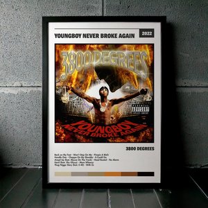 Cuadro YoungBoy Never Broke Again - 3800 Degrees