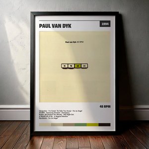 Cuadro Paul van Dyk - 45 RPM