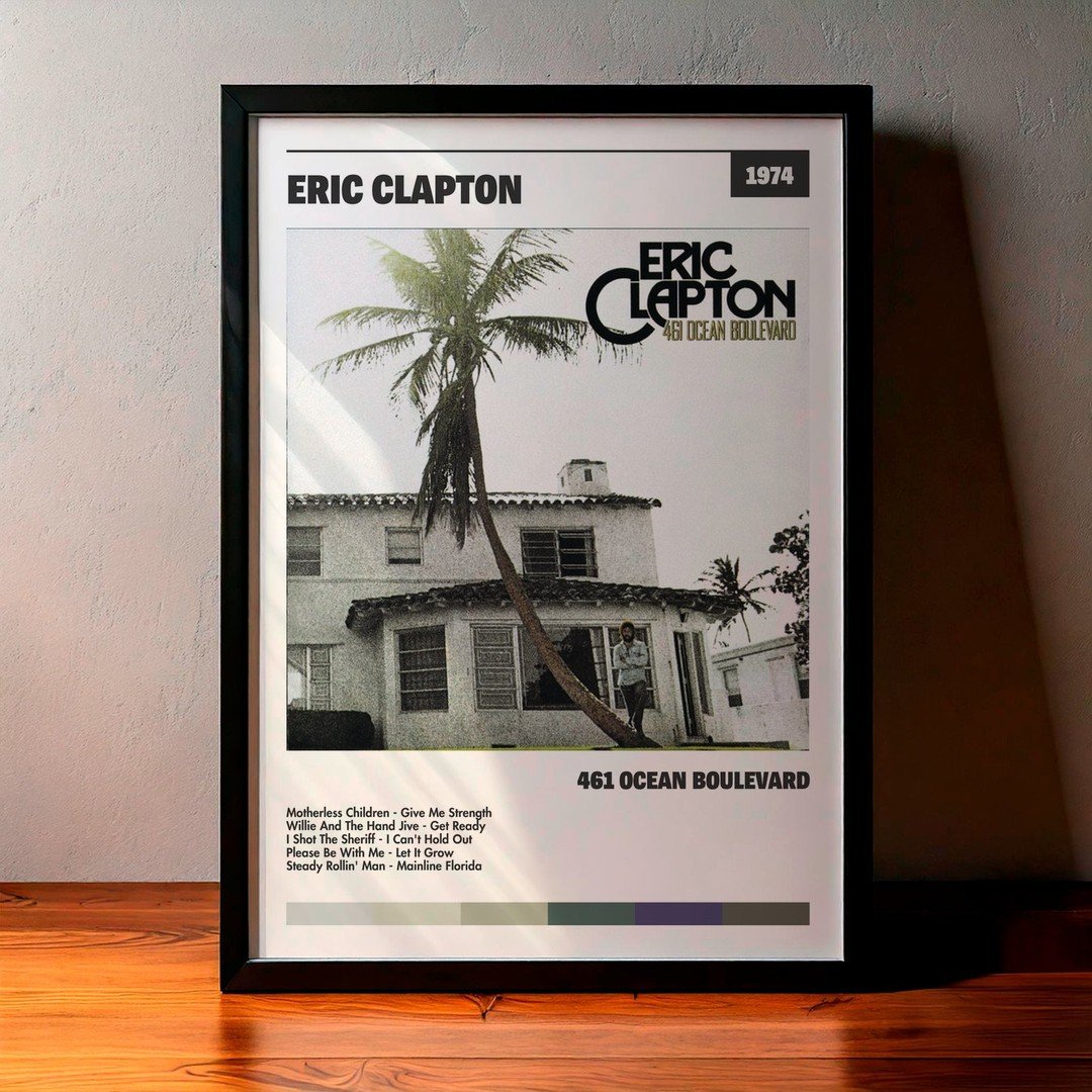 Cuadro Eric Clapton - 461 Ocean Boulevard