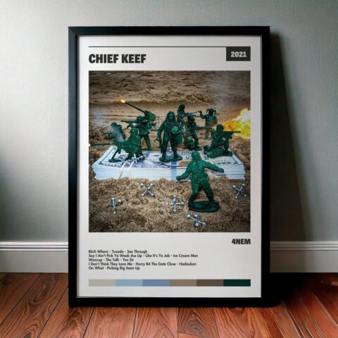Cuadro Chief Keef - 4NEM
