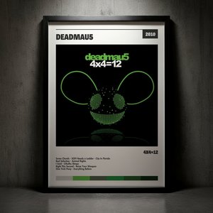Cuadro deadmau5 - 4x4=12