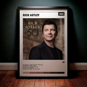 Cuadro Rick Astley - 50