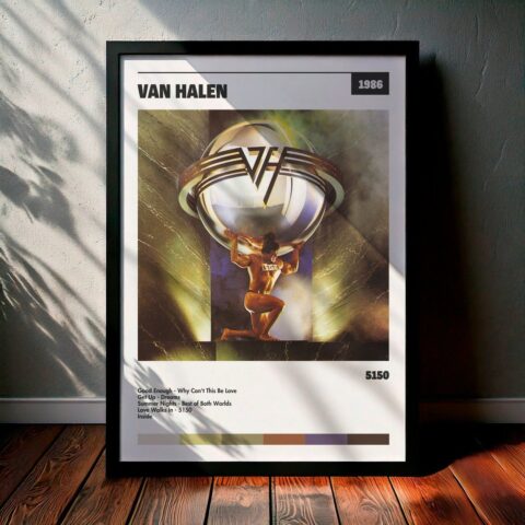 Cuadro Van Halen - 5150