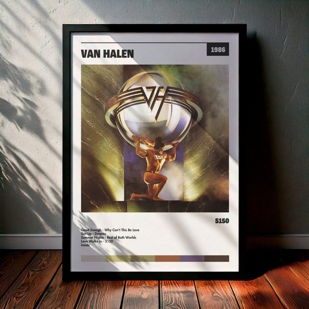 Cuadro Van Halen - 5150