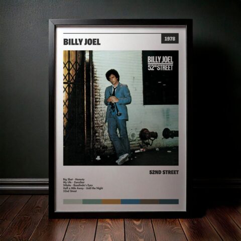 Cuadro Billy Joel - 52nd Street