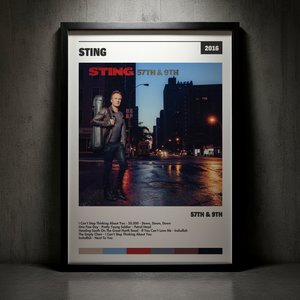 Cuadro Sting - 57TH & 9TH