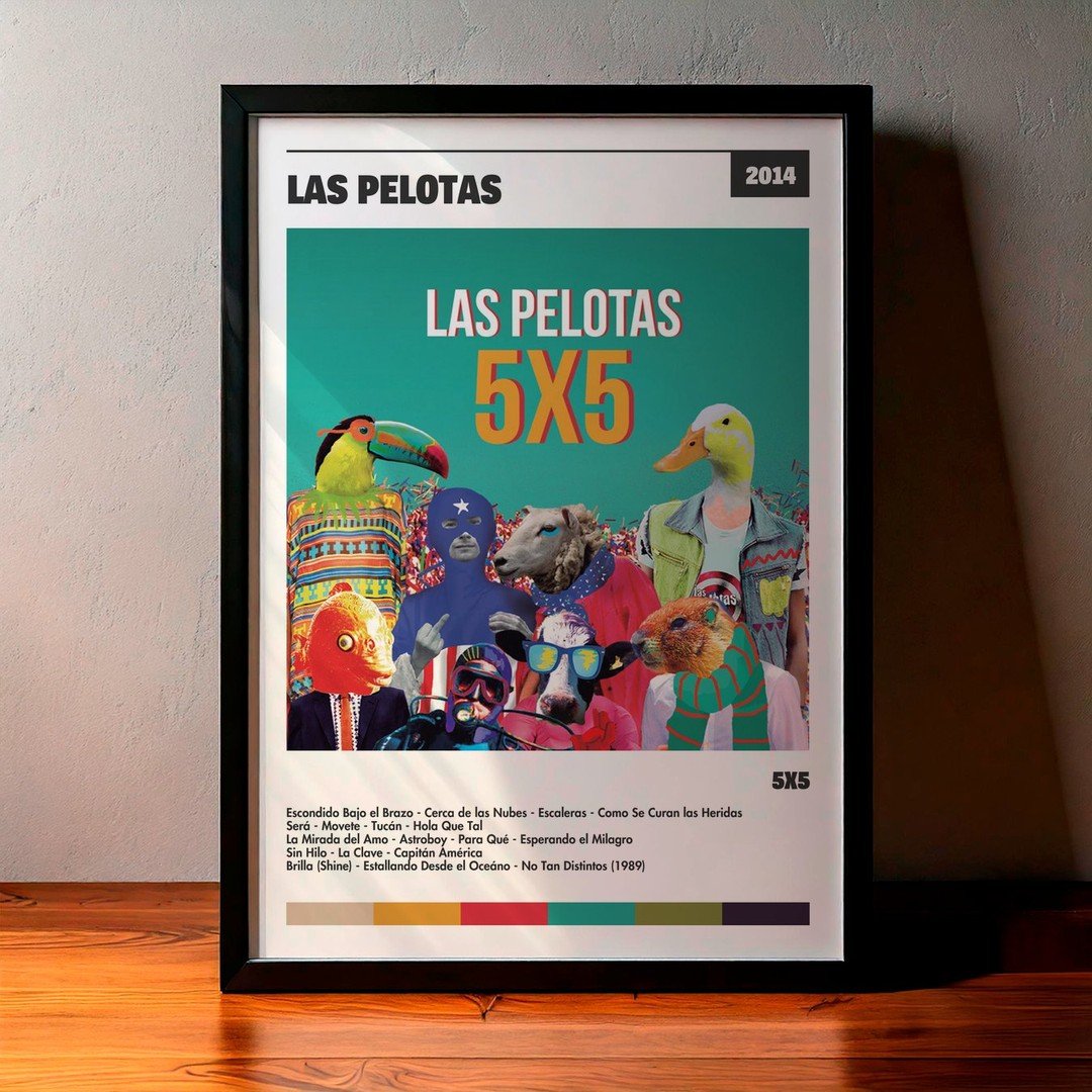 Cuadro Las Pelotas - 5x5