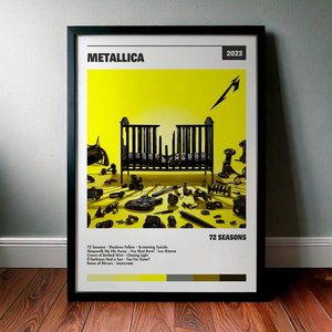 Cuadro Metallica - 72 Seasons