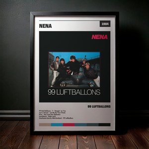Cuadro Nena - 99 Luftballons