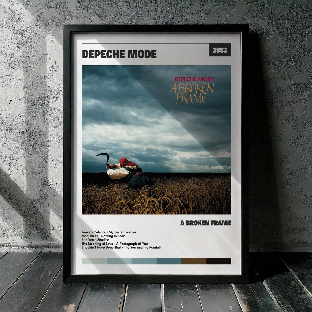Cuadro Depeche Mode - A Broken Frame