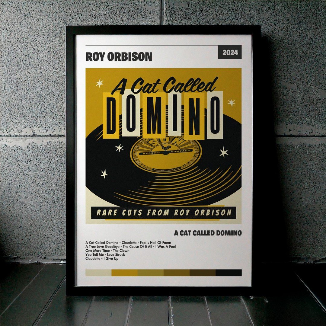 Cuadro Roy Orbison - A Cat Called Domino