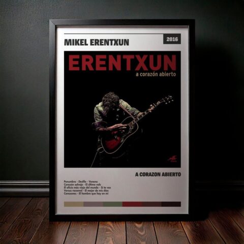 Cuadro Mikel Erentxun - A corazón abierto