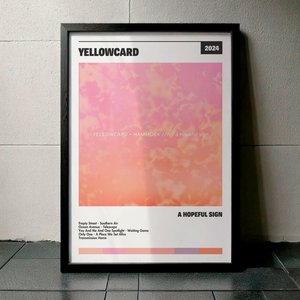 Cuadro Yellowcard - A Hopeful Sign