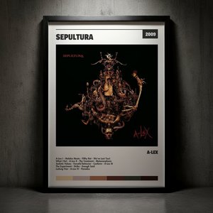 Cuadro Sepultura - A-Lex