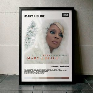 Cuadro Mary J. Blige - A Mary Christmas