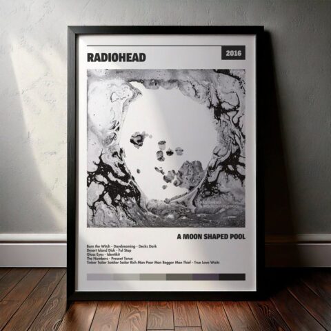 Cuadro Radiohead - A Moon Shaped Pool
