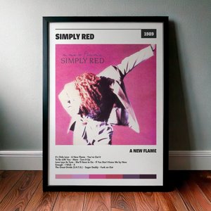 Cuadro Simply Red - A New Flame