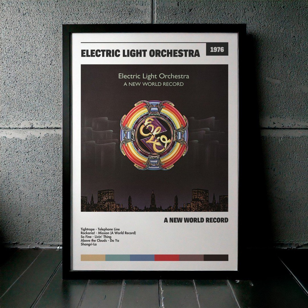 Cuadro Electric Light Orchestra - A New World Record