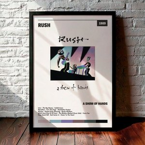 Cuadro Rush - A Show Of Hands