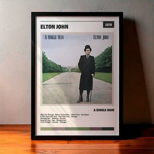 Cuadro Elton John - A Single Man