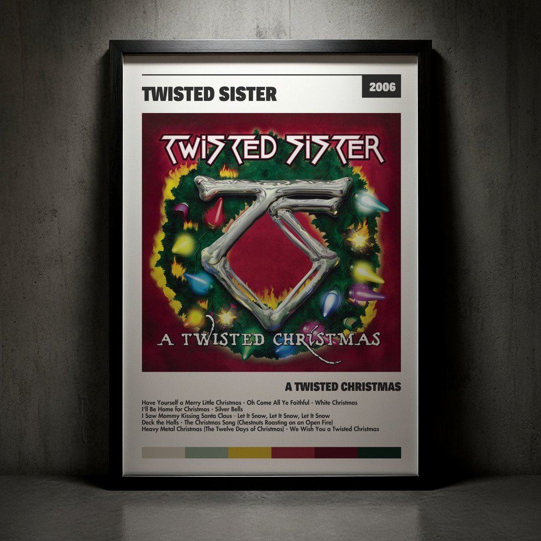 Cuadro Twisted Sister - A Twisted Christmas