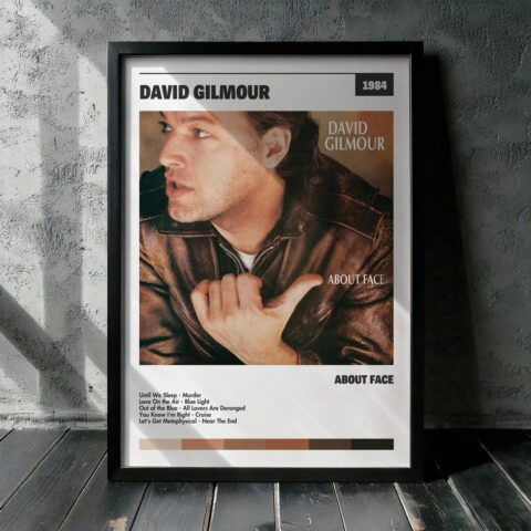 Cuadro David Gilmour - About Face