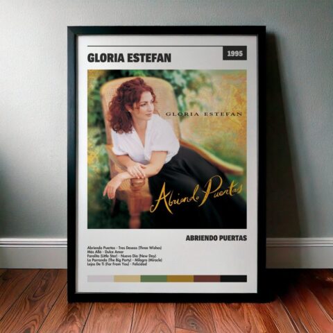 Cuadro Gloria Estefan - Abriendo Puertas