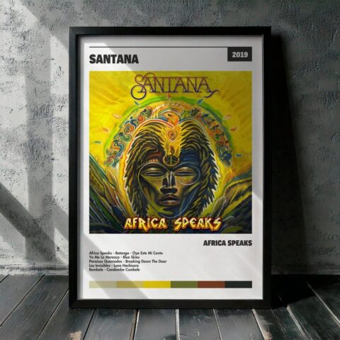 Cuadro Santana - Africa Speaks