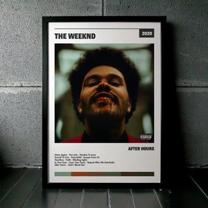 Cuadro The Weeknd - After Hours
