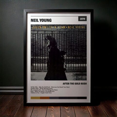 Cuadro Neil Young - After the Gold Rush