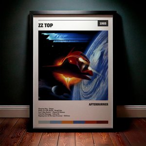 Cuadro ZZ Top - Afterburner